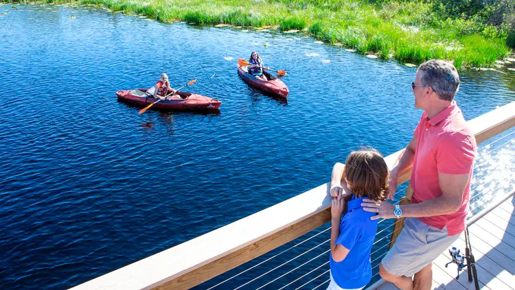 Kayaking and Fishing on Lake Austin
